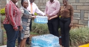 MMUST Receives 10 Crates of Bottled Water From Golf Hotel Kakamega for the Upcoming 18th Graduation Ceremony